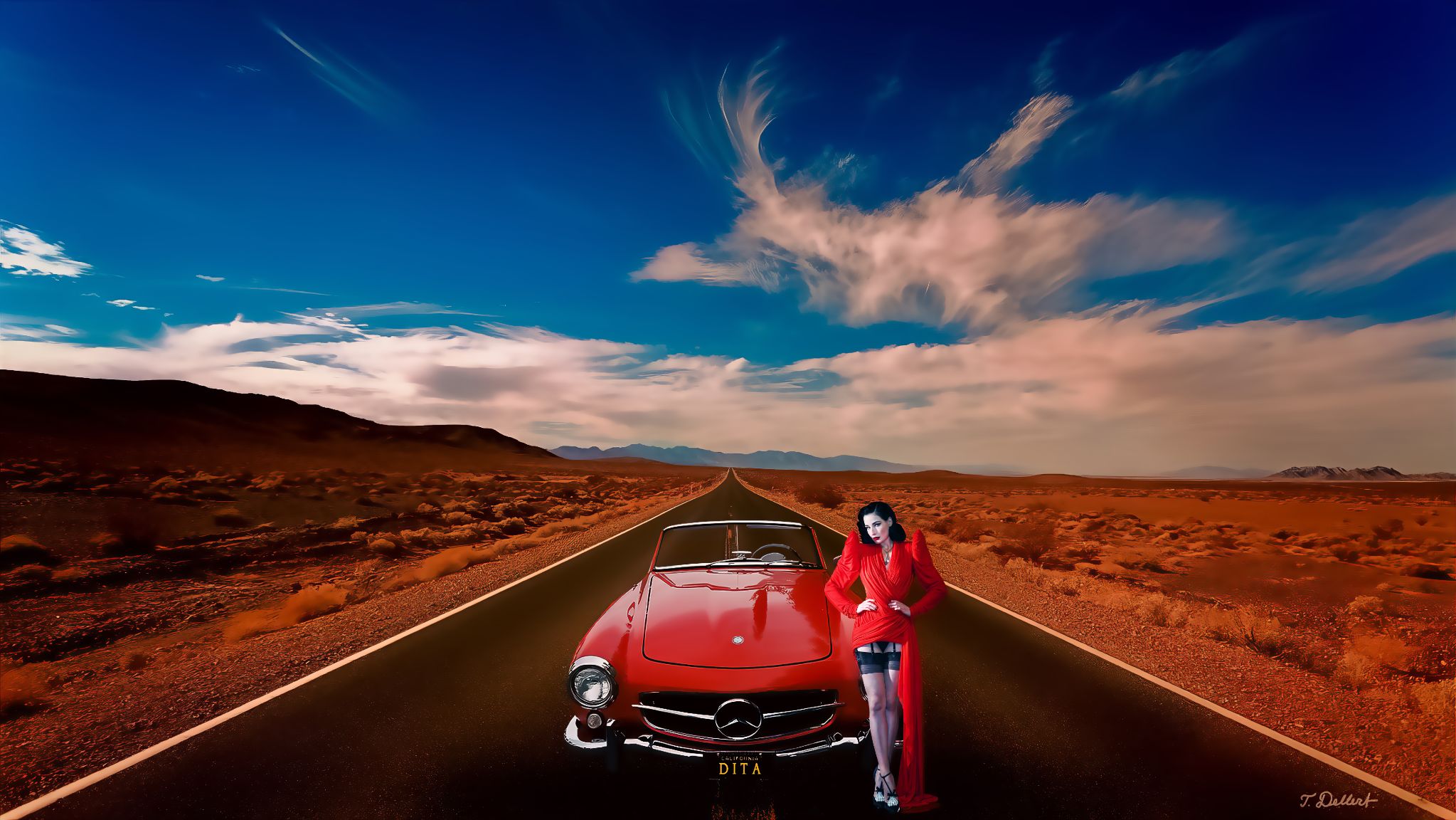 Dita Red Dessert Queen  154303 copy